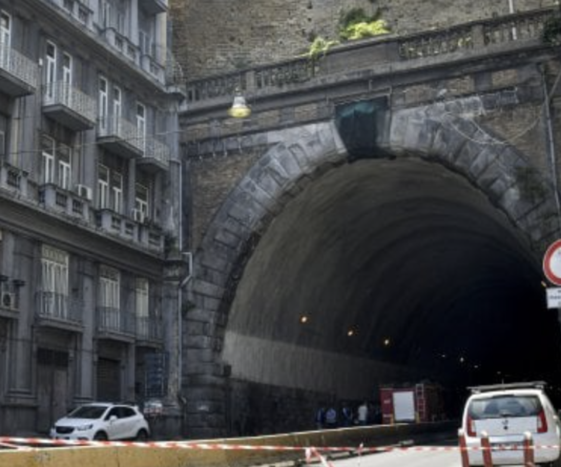 Galleria Laziale, dispositivo temporaneo di traffico per lavori