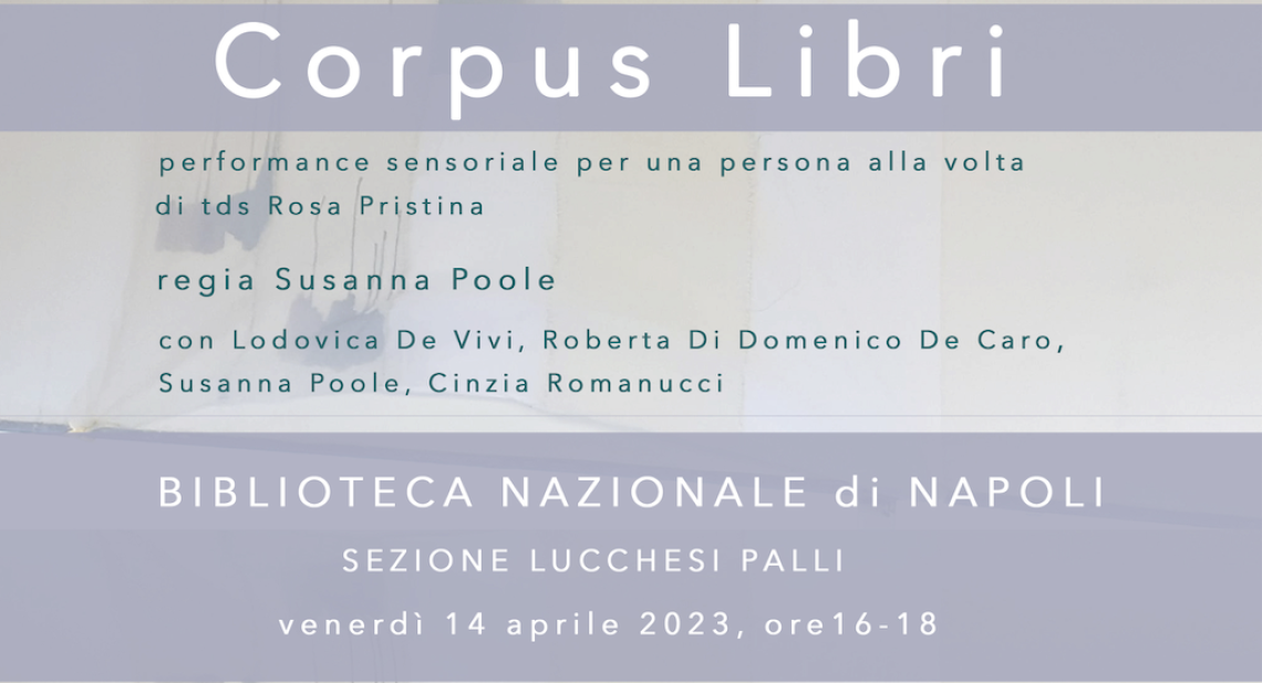 Biblioteca nazionale di Napoli, “Corpus libris" alla Lucchesi Palli 