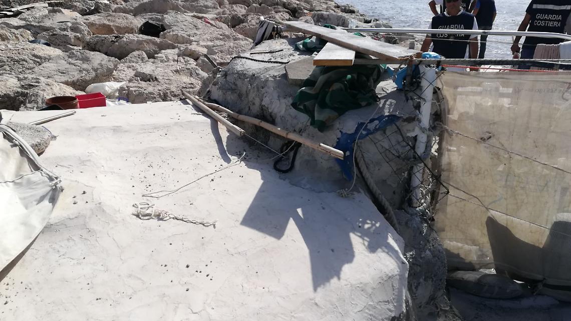 Viveva da anni sulla scogliera di Mergellina, affidato alla figlia