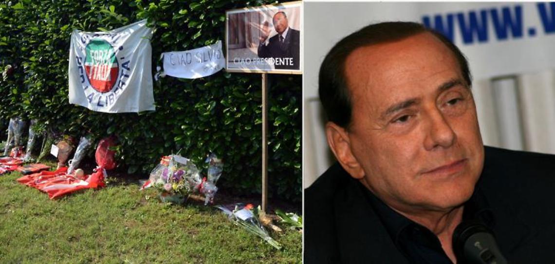 L'addio a Silvio Berlusconi, folla ad Arcore. Domani funerali di Stato al Duomo