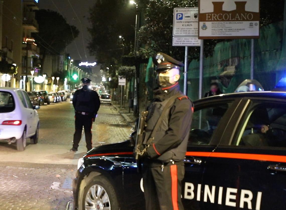 Ercolano, 4 rapine in 5 giorni: arrestato 45enne