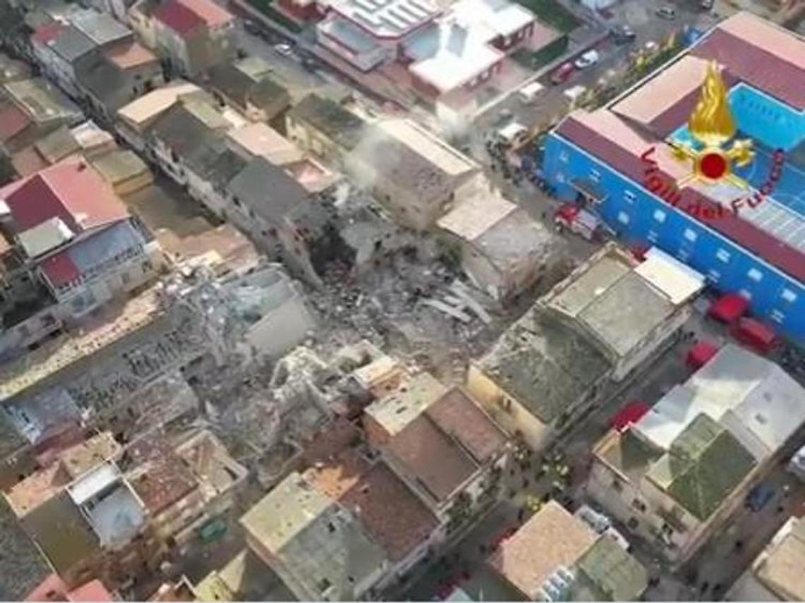 Esplosione Ravanusa, sette morti e due dispersi