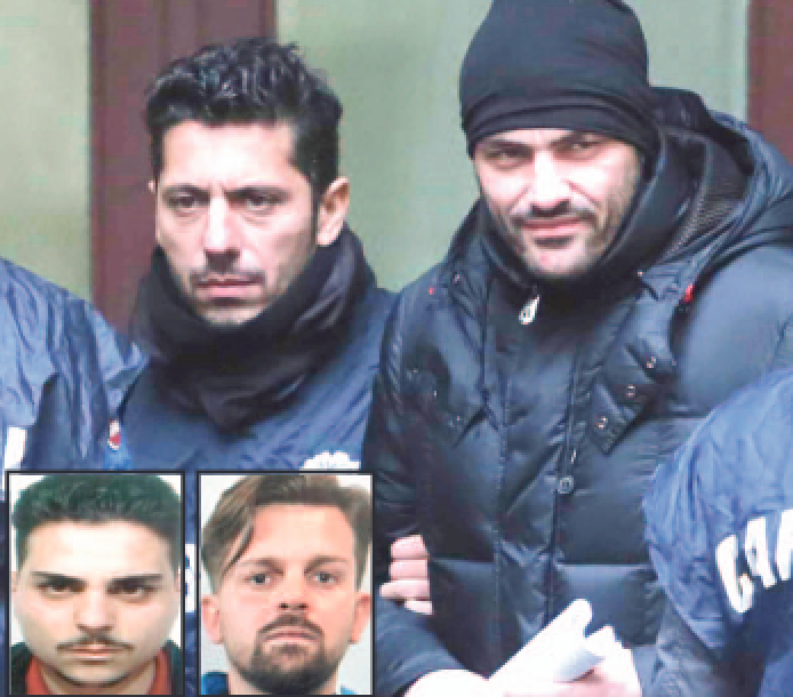 Clan Giannelli, tutti alla sbarra
