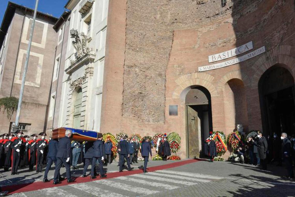 David Sassoli, funerali di Stato: «Uomo di parte e di tutti»