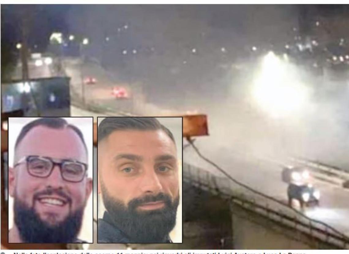 Ordigno lanciato dal ponte, bombaroli verso la stangata