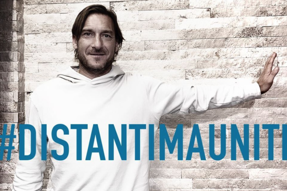 Emergenza Coronavirus, Francesco Totti dona 15 apparecchi allo Spallanzani di Roma