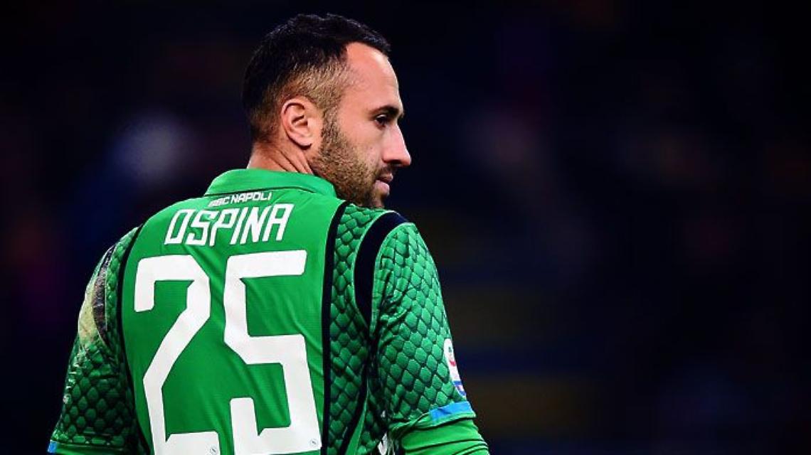 Napoli, problema muscolare per Ospina