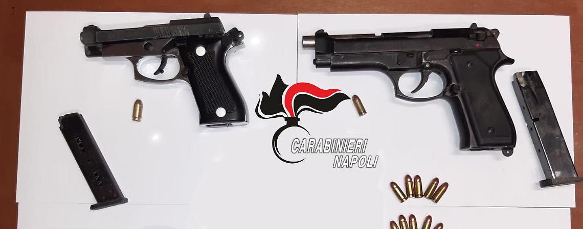 Pompei, scacciacani modificate per sparare: arrestati