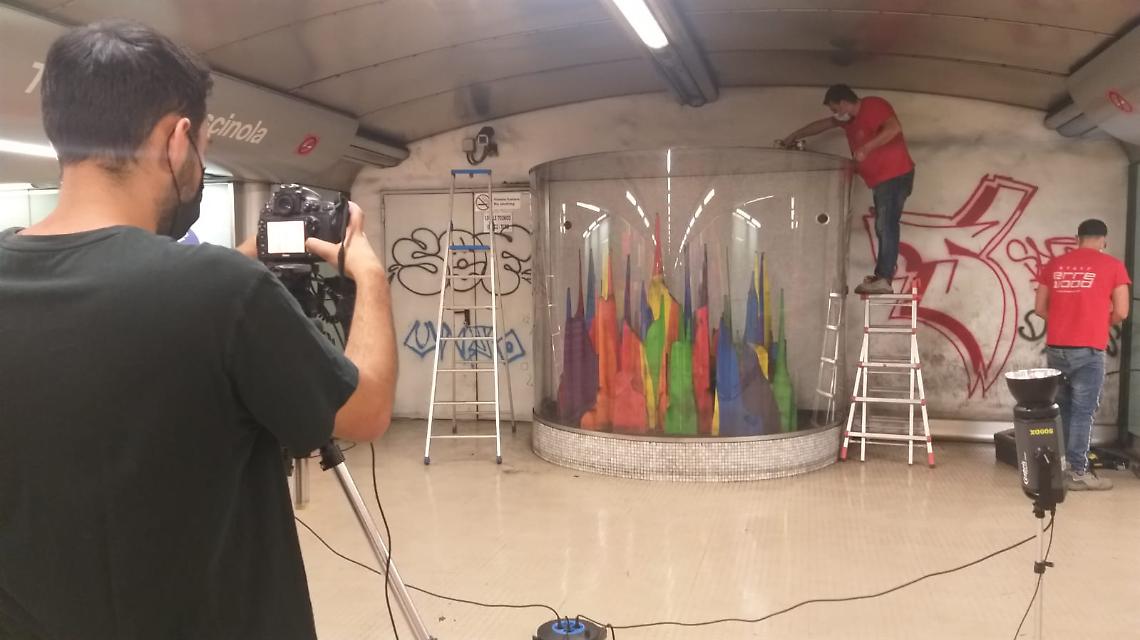 Al via il restauro delle opere d'arte nelle stazioni della metro