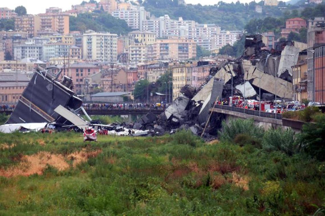 Ponte Morandi, Mattarella: «Interventi a sostegno dei familiari vittime»