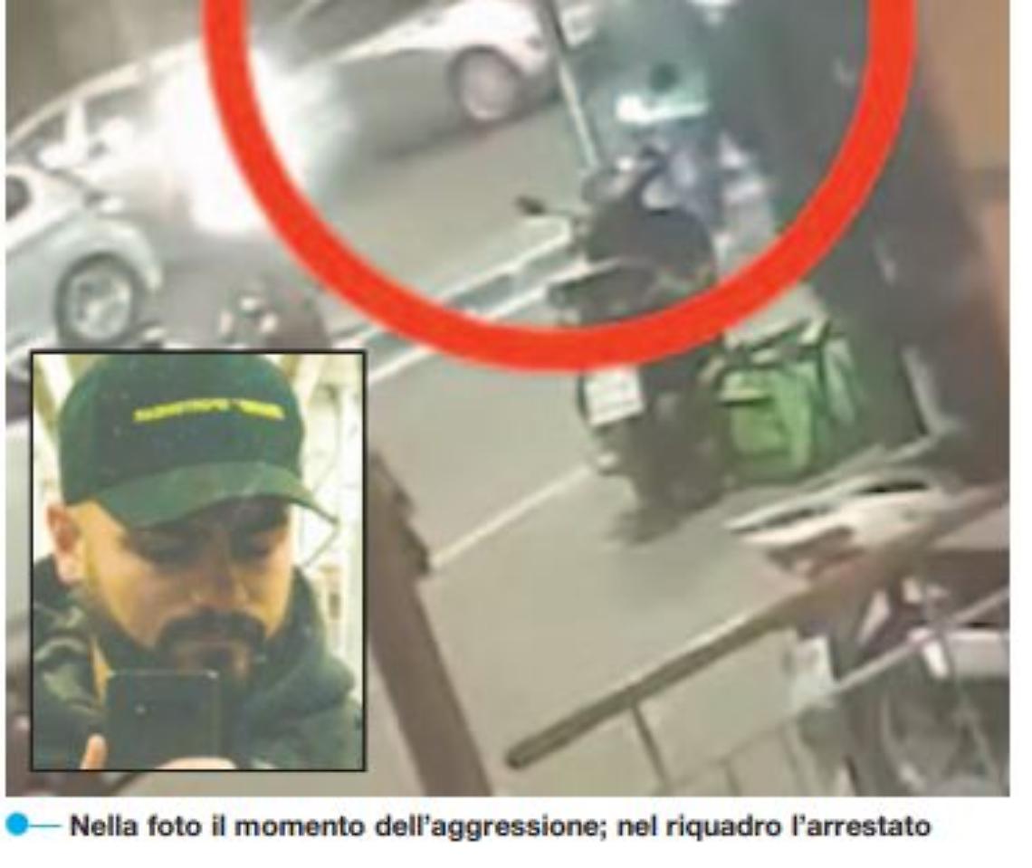 Accoltellato per una consegna: fuga finita per il rider fotografo