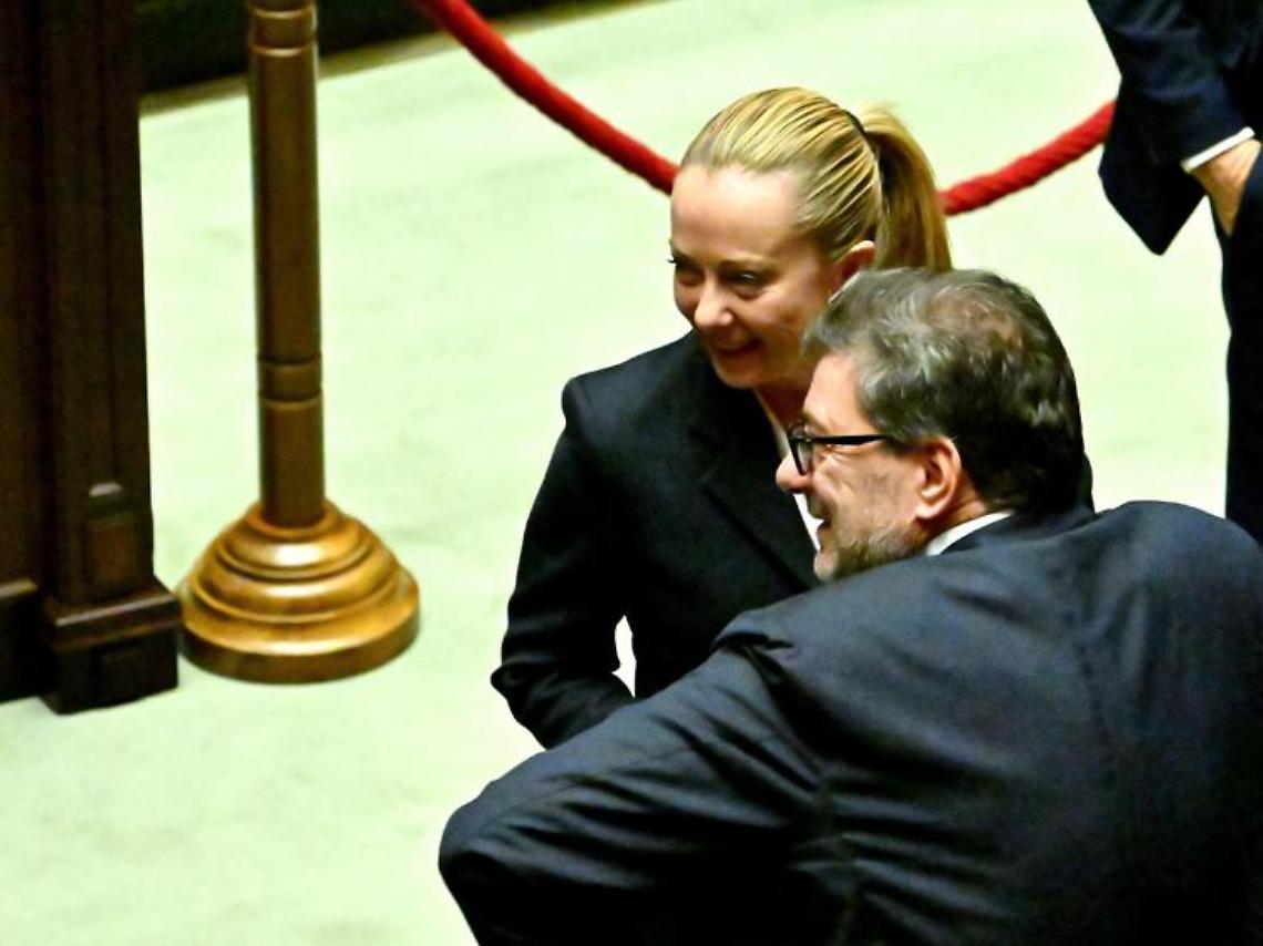 Governo, Meloni: «Giorgetti sarebbe ottimo ministro Economia»