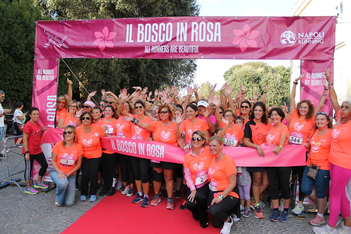 Bosco in Rosa, 800 runner in corsa per la prevenzione