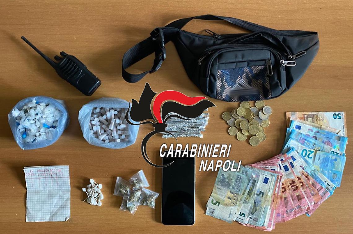 Arrestato pusher 19enne al Parco Verde di Caivano