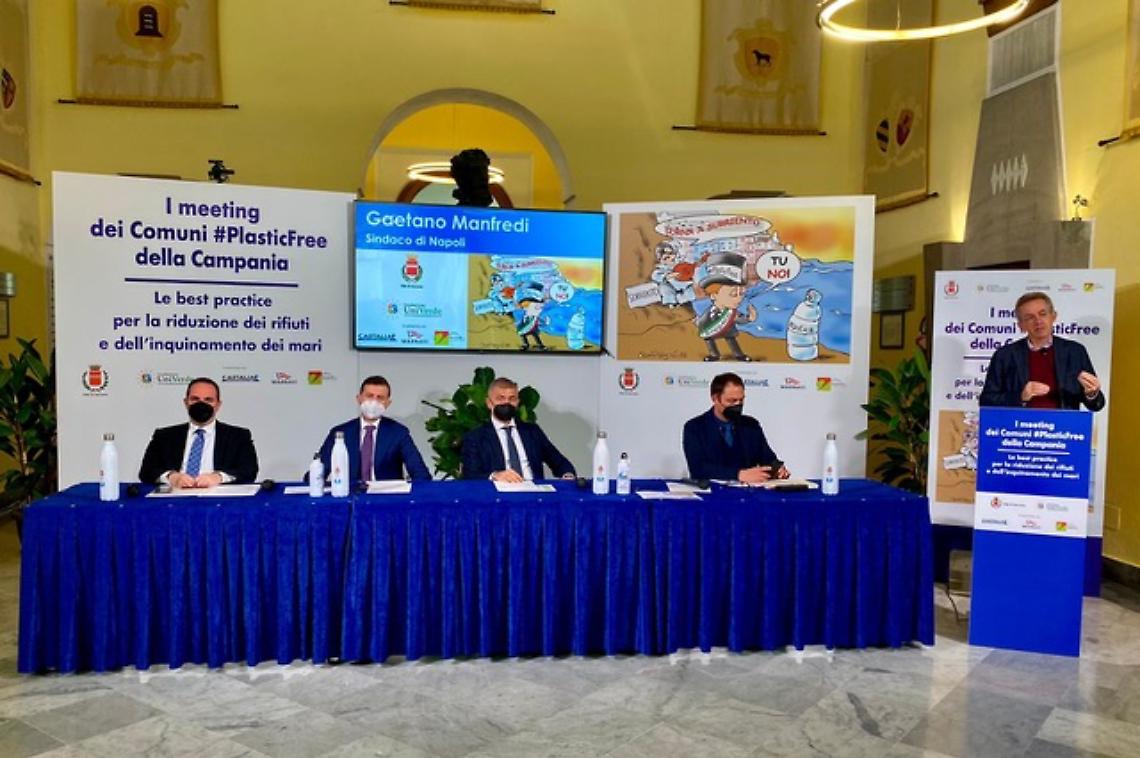 Meeting dei Comuni Plastic Free, Manfredi: coniugare ambiente e sviluppo