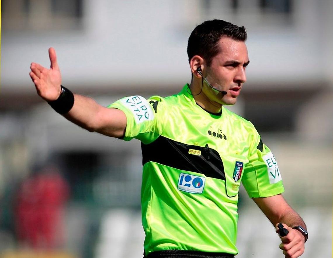 Sassuolo-Napoli, arbitra il giovane Colombo. Al Var c'è Doveri