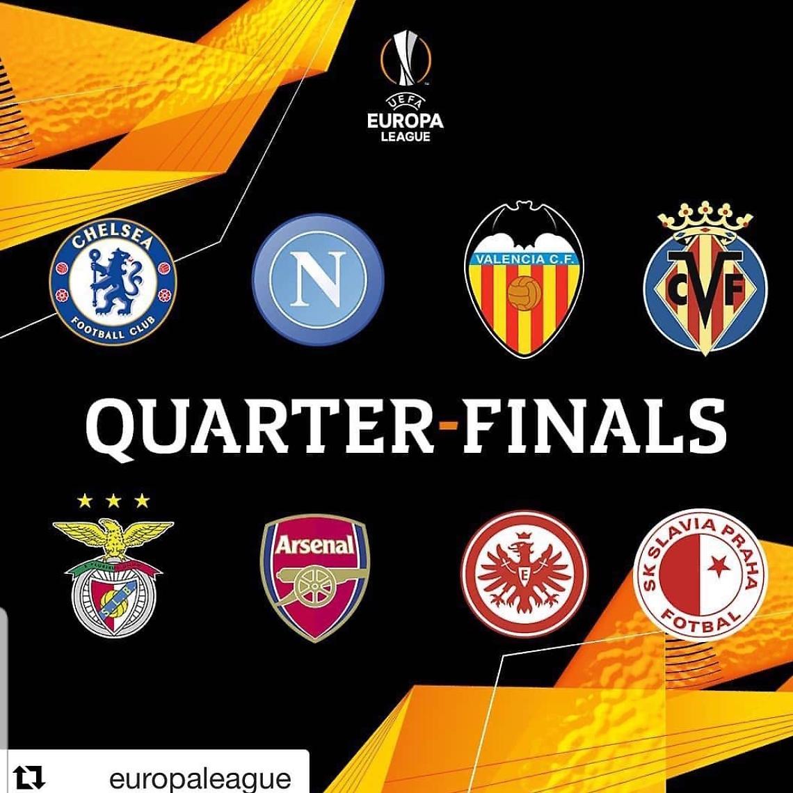 Alle 13 il Napoli conosce l'avversaria dei quarti di Europa League: pericolo Sarri