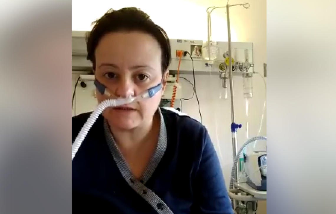 Daniela, malata di Covid-19: «Ognuno di noi doveva fare la sua parte»