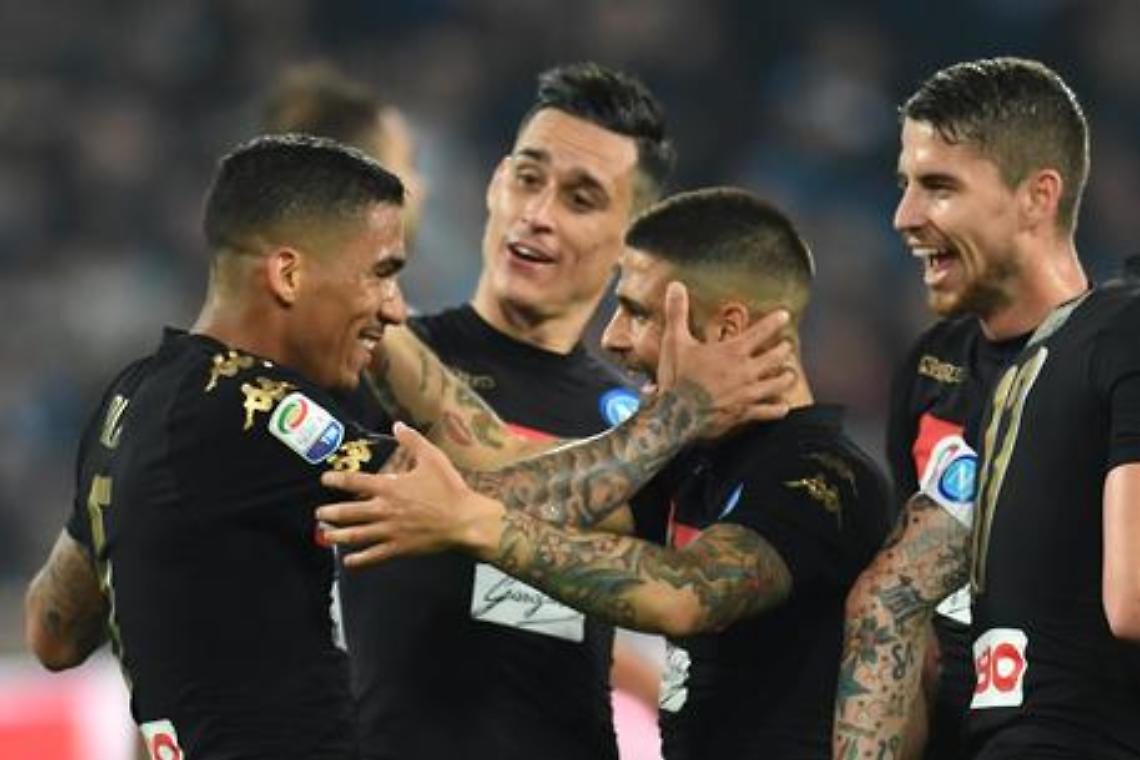 Napoli, un altro tris e Roma a -2