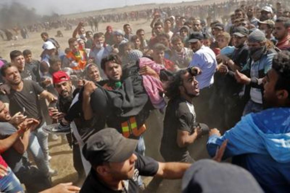 Gaza, neonata soffocata dai gas