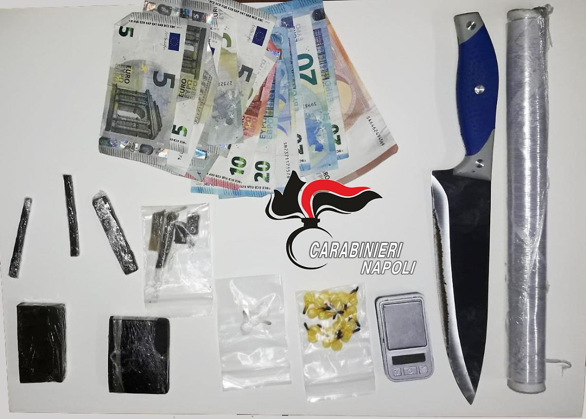Marigliano, spaccio nella "219": tre arresti