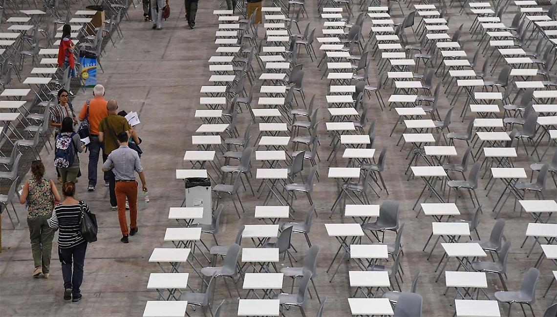 Concorso al Sud, prove per altri 70mila candidati: ecco date e sedi