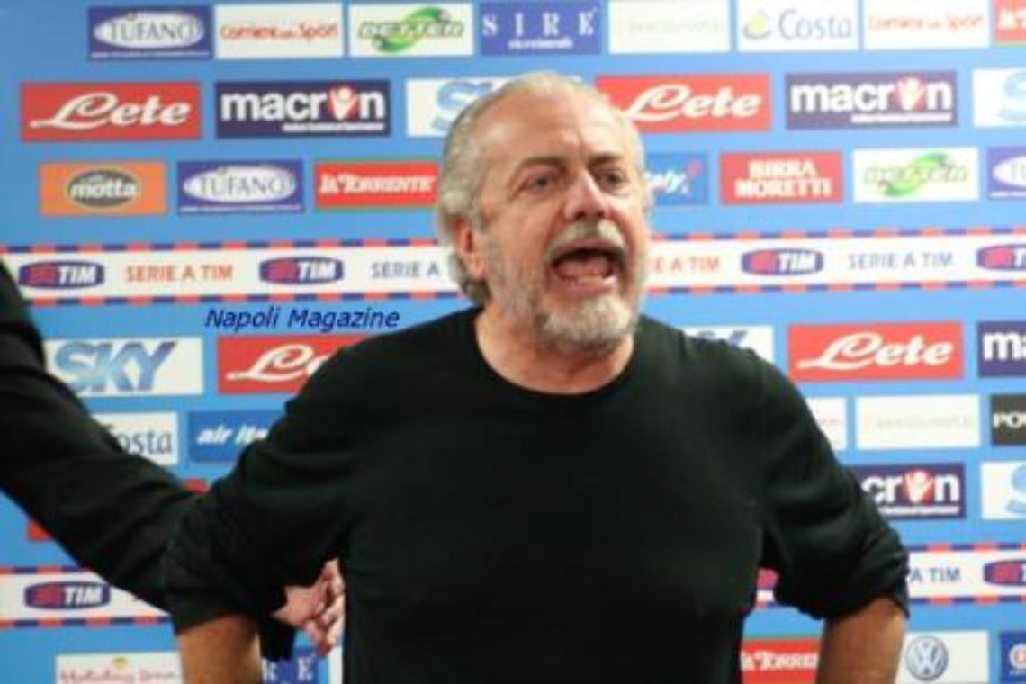 De Laurentiis: «Caso San Paolo? Chiedetelo al sindaco»