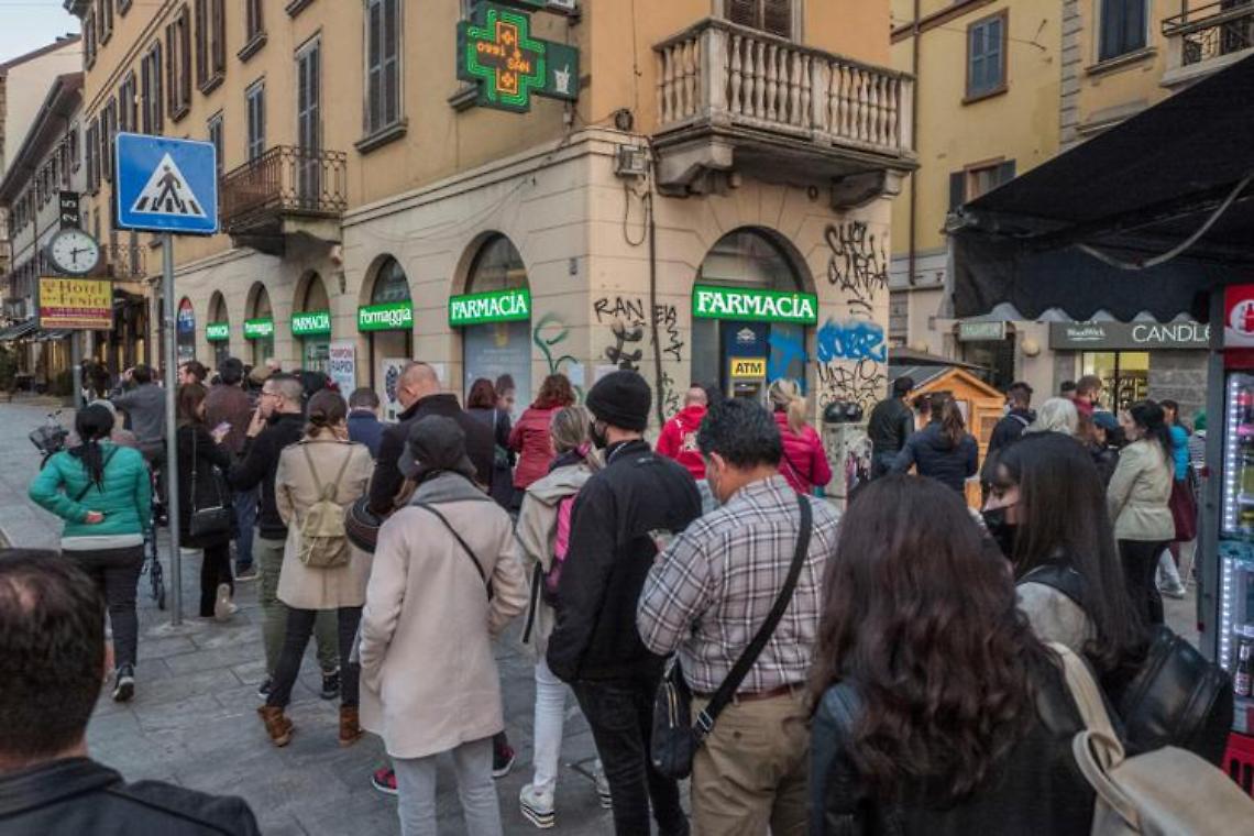 Covid in Italia, 5.144 contagi e 44 morti