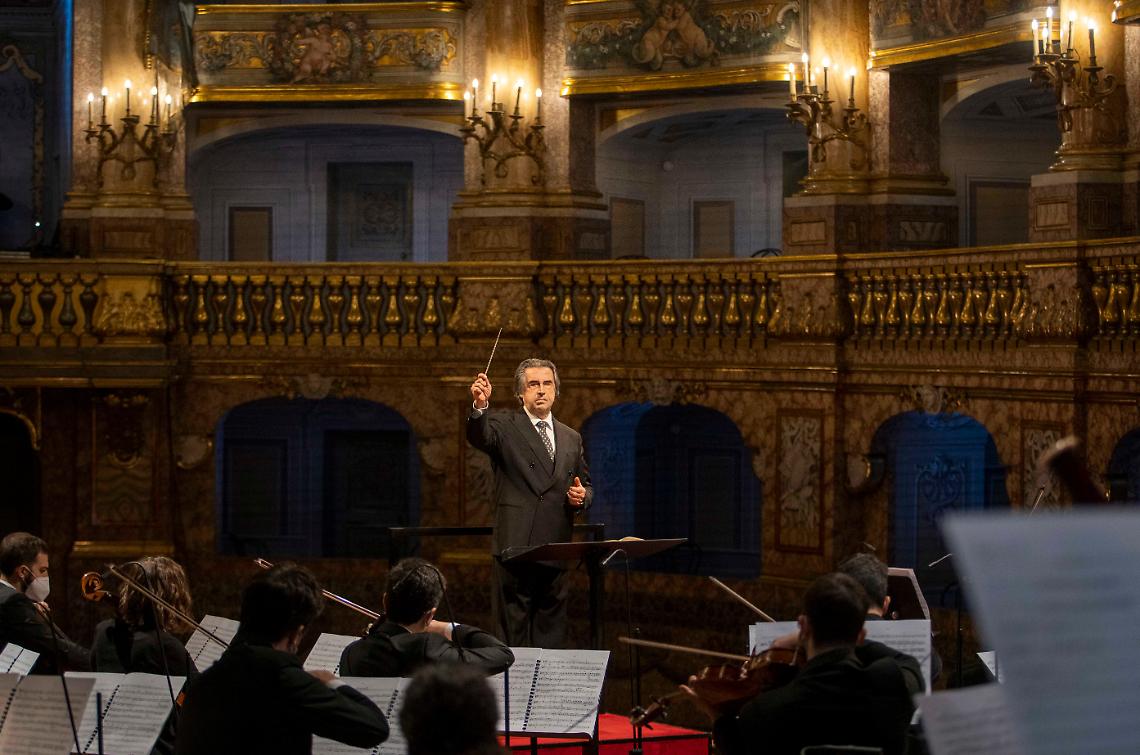 Riccardo Muti, concerto al Teatro di Corte della Reggia di Caserta