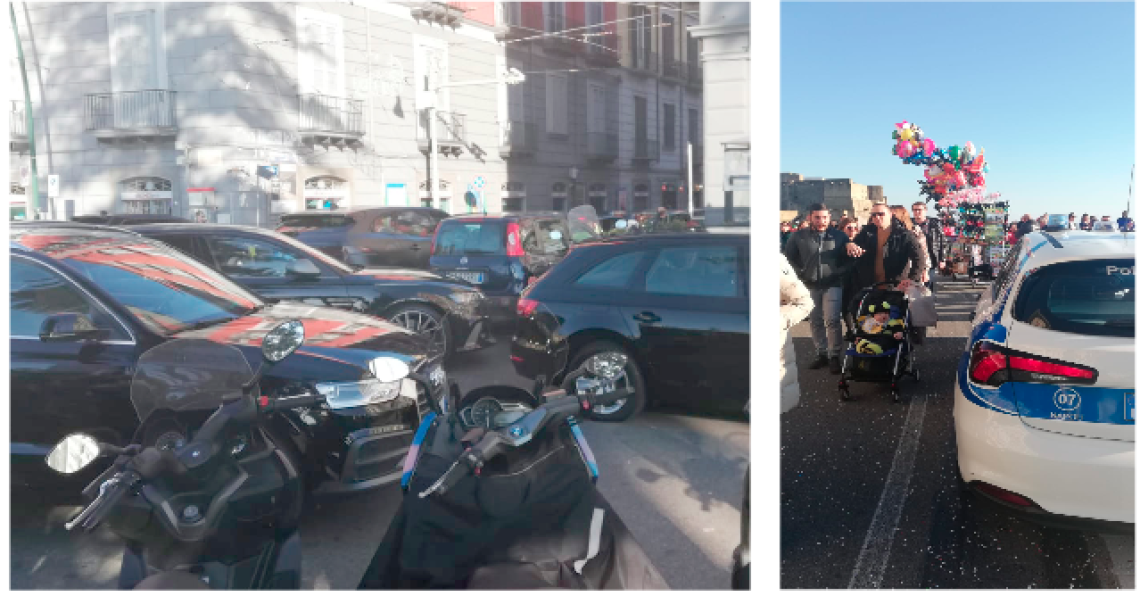 Lungomare di Napoli, c’è il festival dell’inciviltà