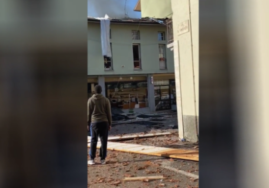 Bergamo, esplode palazzina: un morto e due feriti
