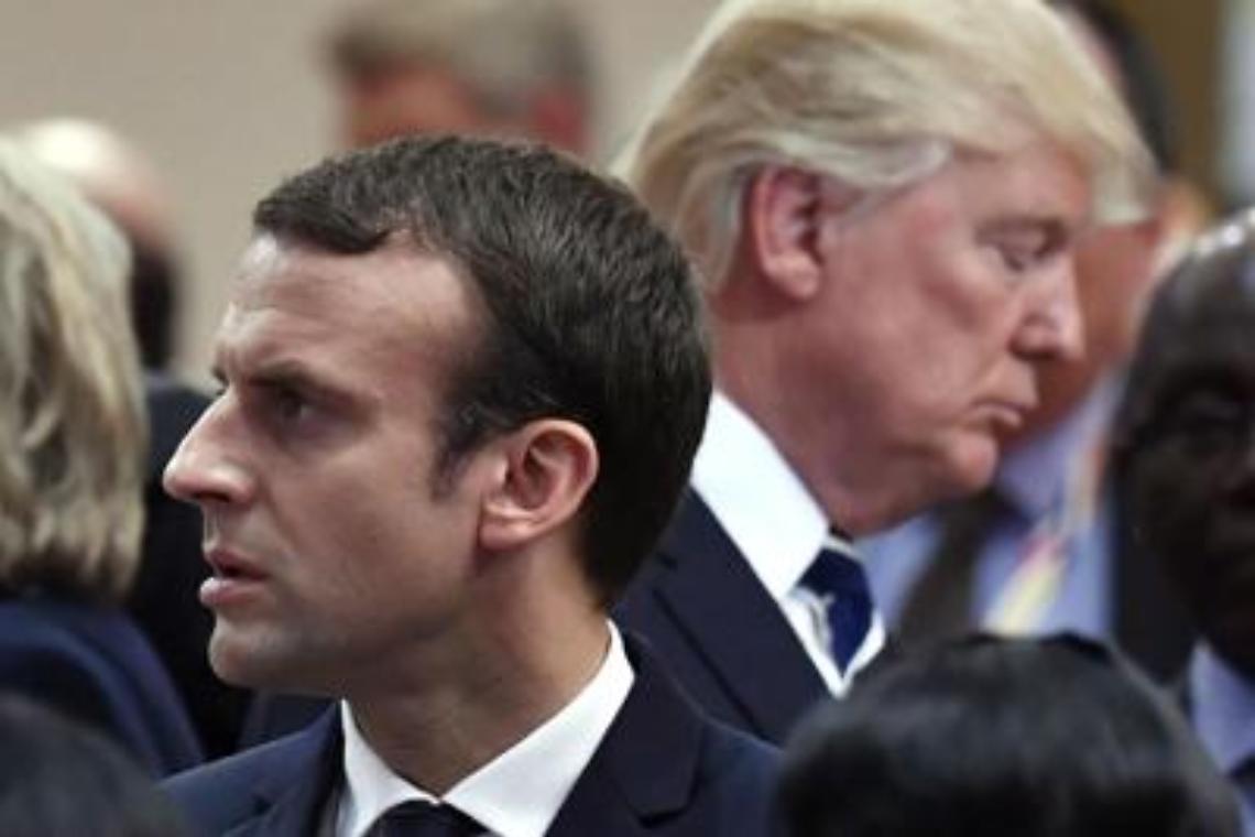 Nervi tesi tra Trump e Macron