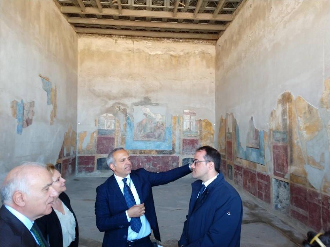 Scavi di Stabia, riapre Villa Arianna e nel futuro eventi e spettacoli