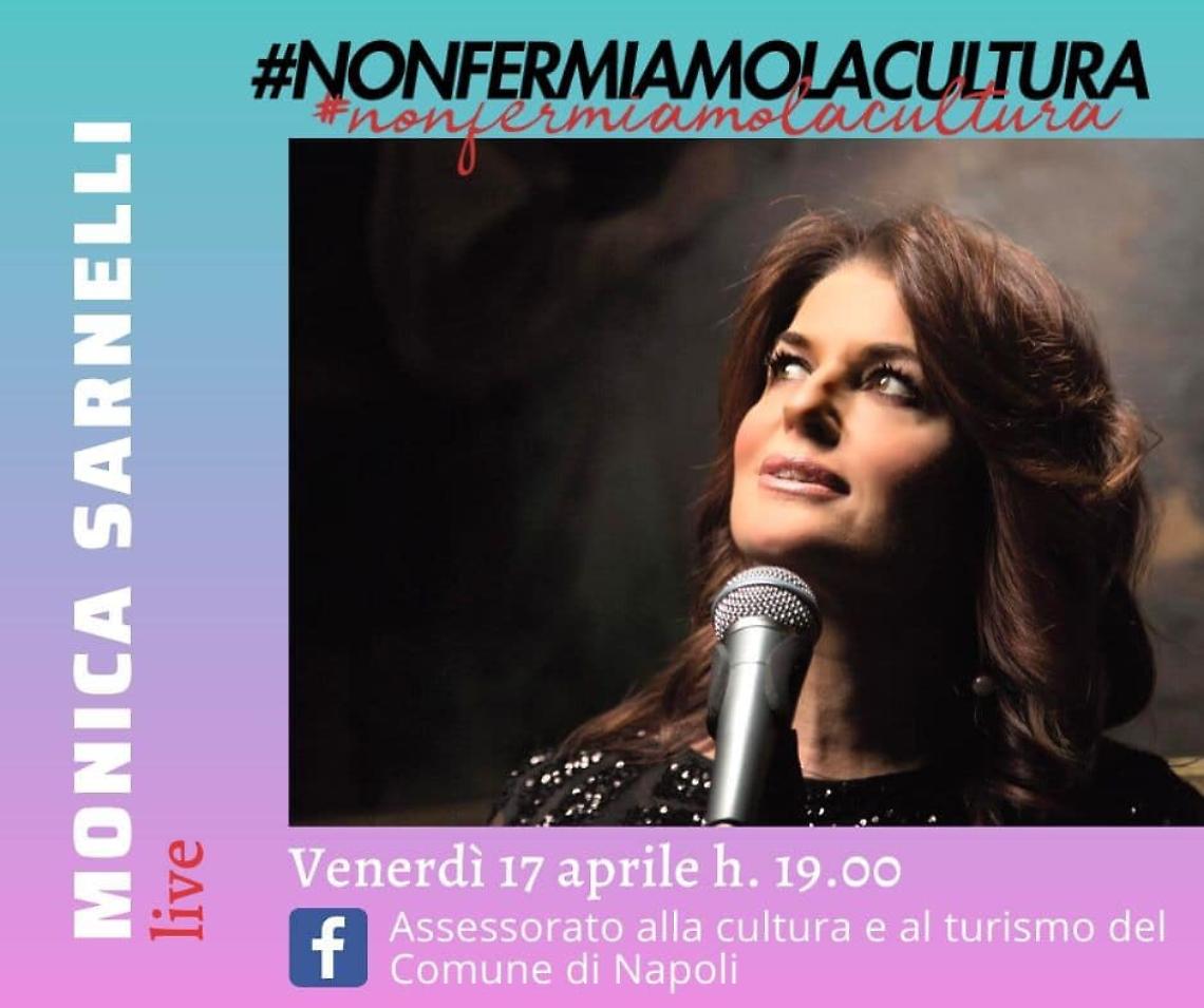 Concerto in diretta social per Monica Sarnelli