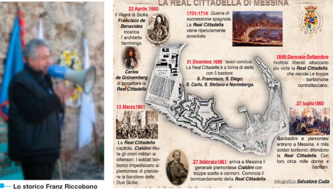 Franz Riccobono: "Recuperiamo la Real Cittadella"