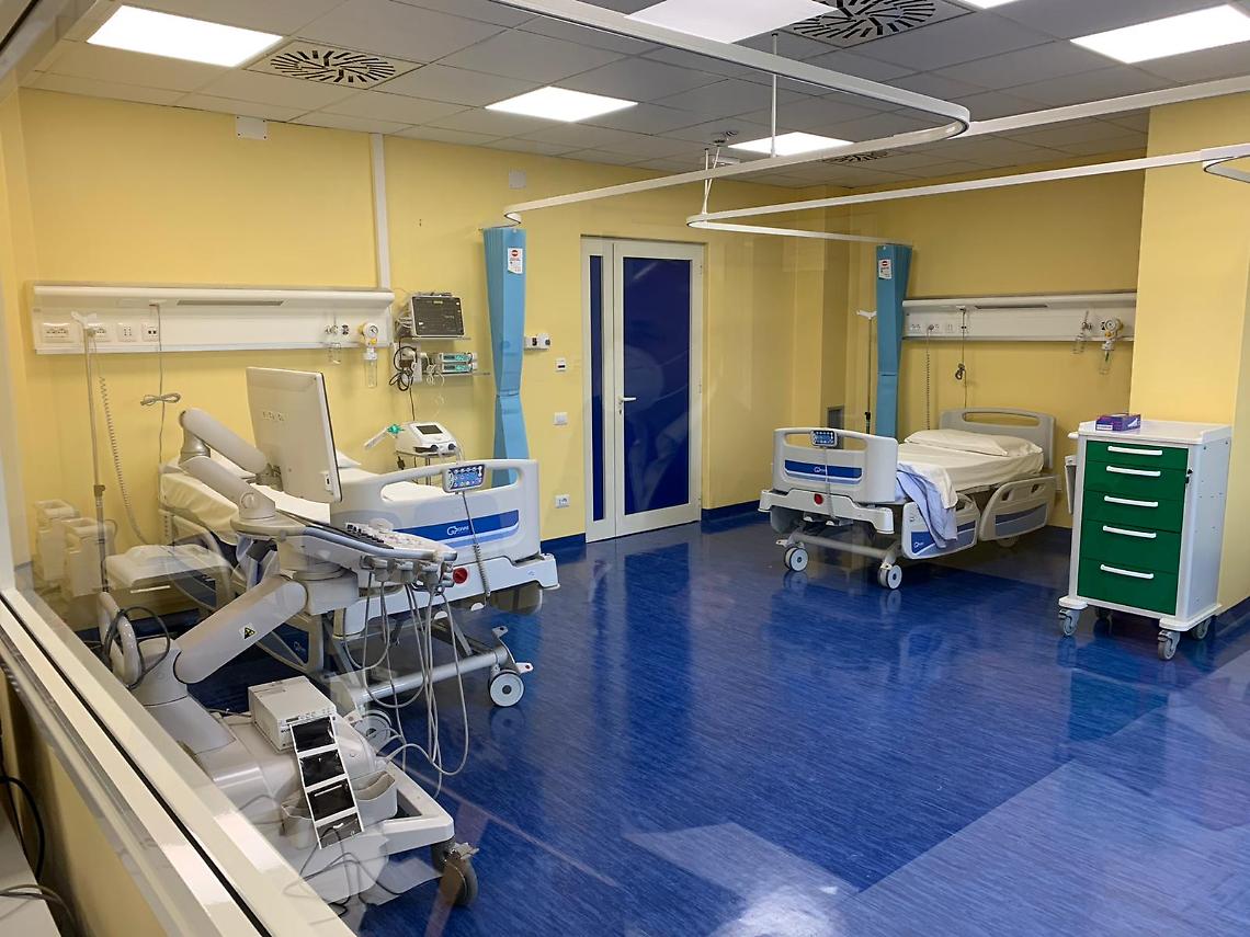 Ospedale di Pozzuoli, al via il reparto di Pneumologia Covid
