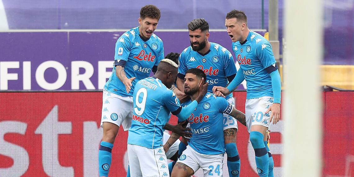 Fiorentina-Napoli 0-2, gli azzurri espugnano il Franchi e la Champions ora è vicinissima