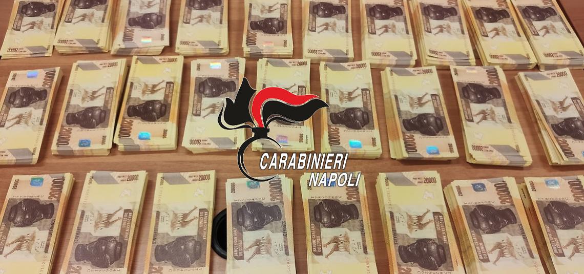 Trovati con 20mila franchi falsi, arrestati 