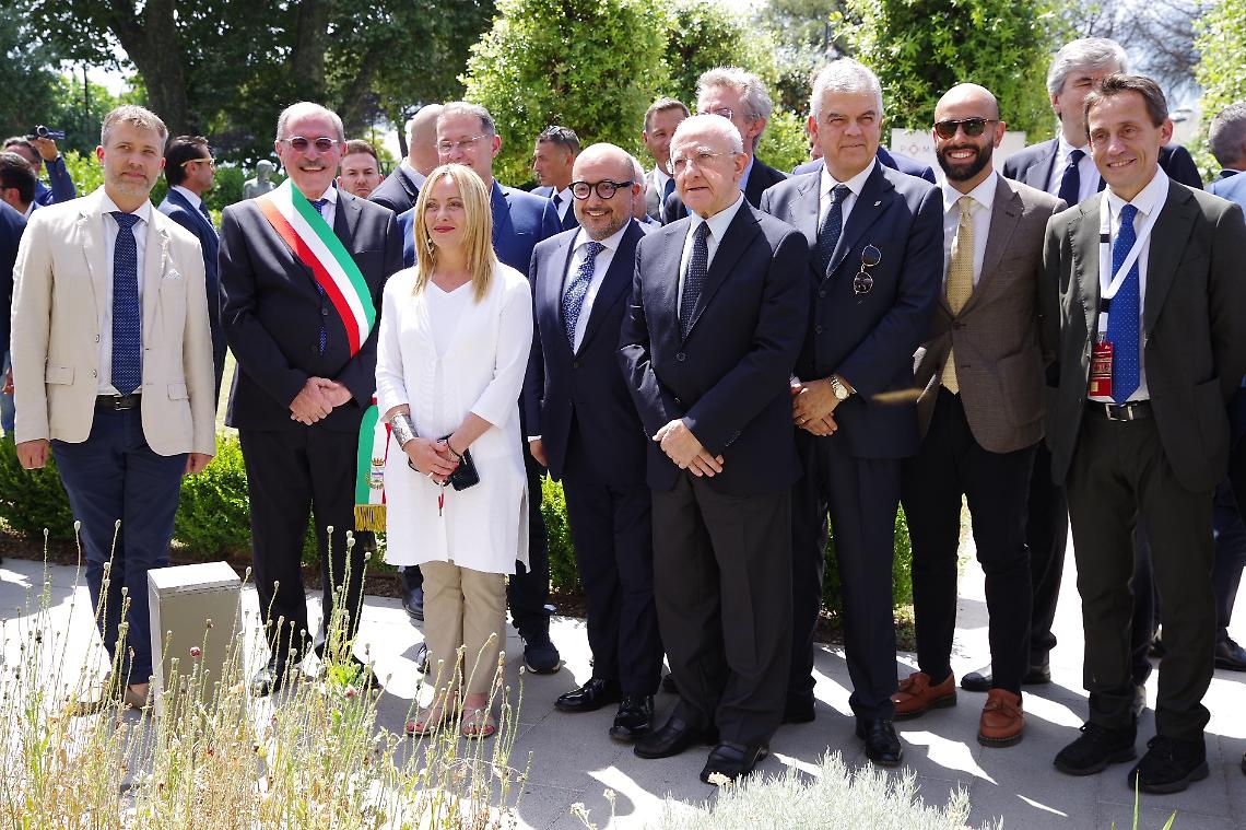 Pompei, riapre la Casa delle Nozze d'argento: visita di Meloni e Sangiuliano