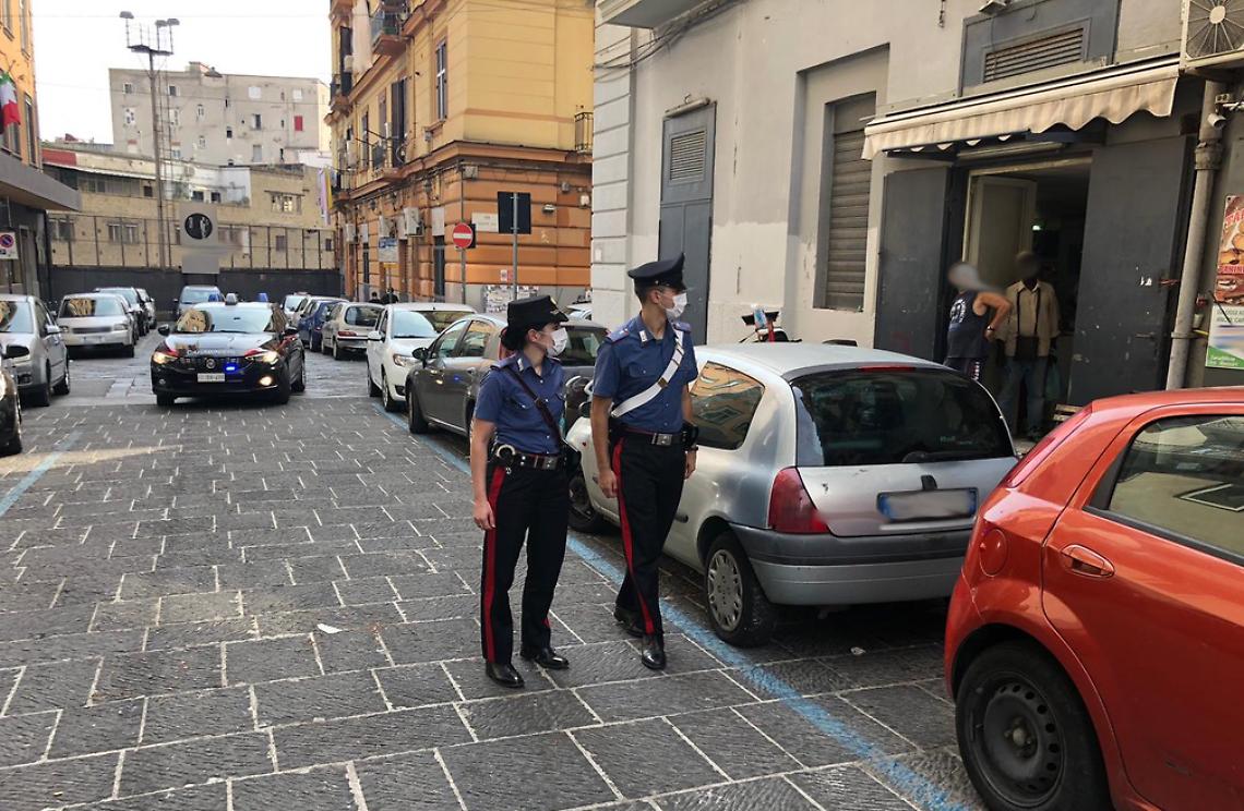 Porta Nolana, sgomberato mercatino abusivo