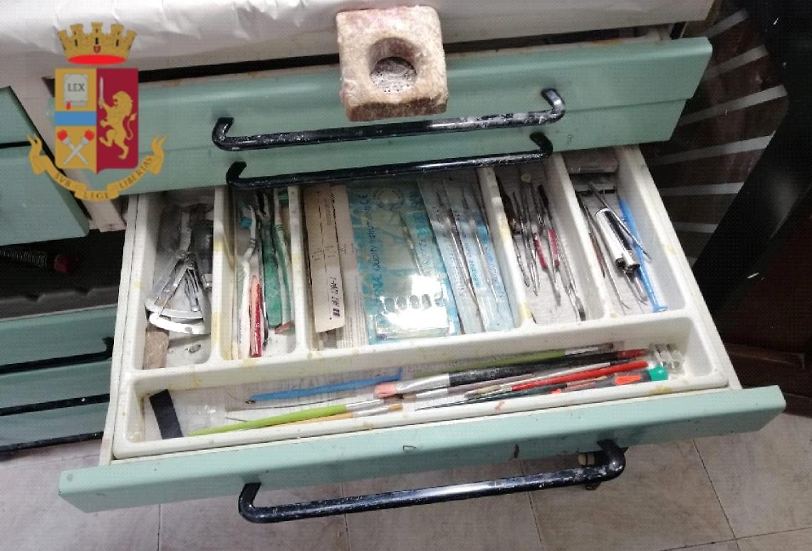 Montesanto, scoperto un falso dentista