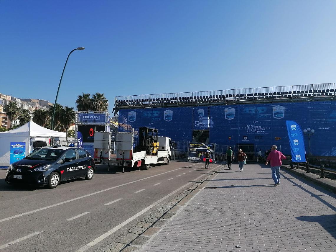 Tennis Napoli Cup, c'è il nuovo campo: via al torneo