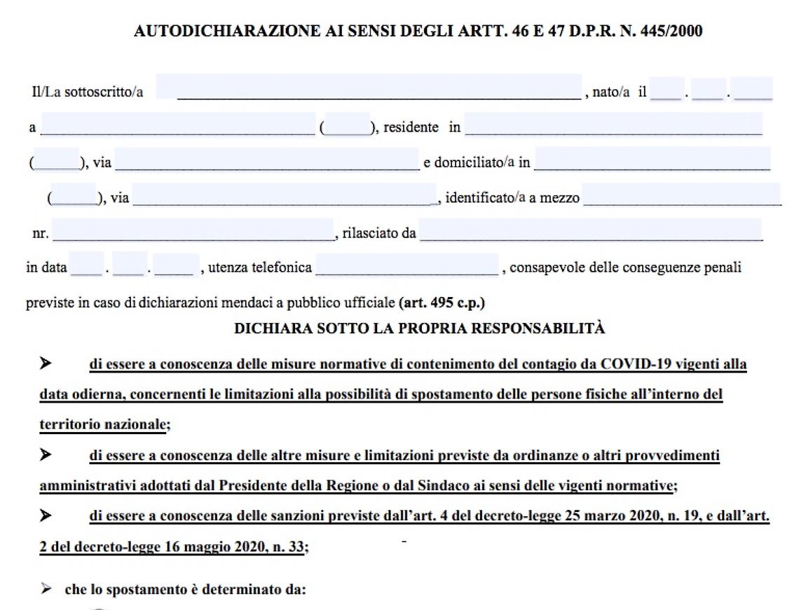 Autocertificazione e mascherine, controlli nelle stazioni campane. Multe salate a chi dichiara il falso