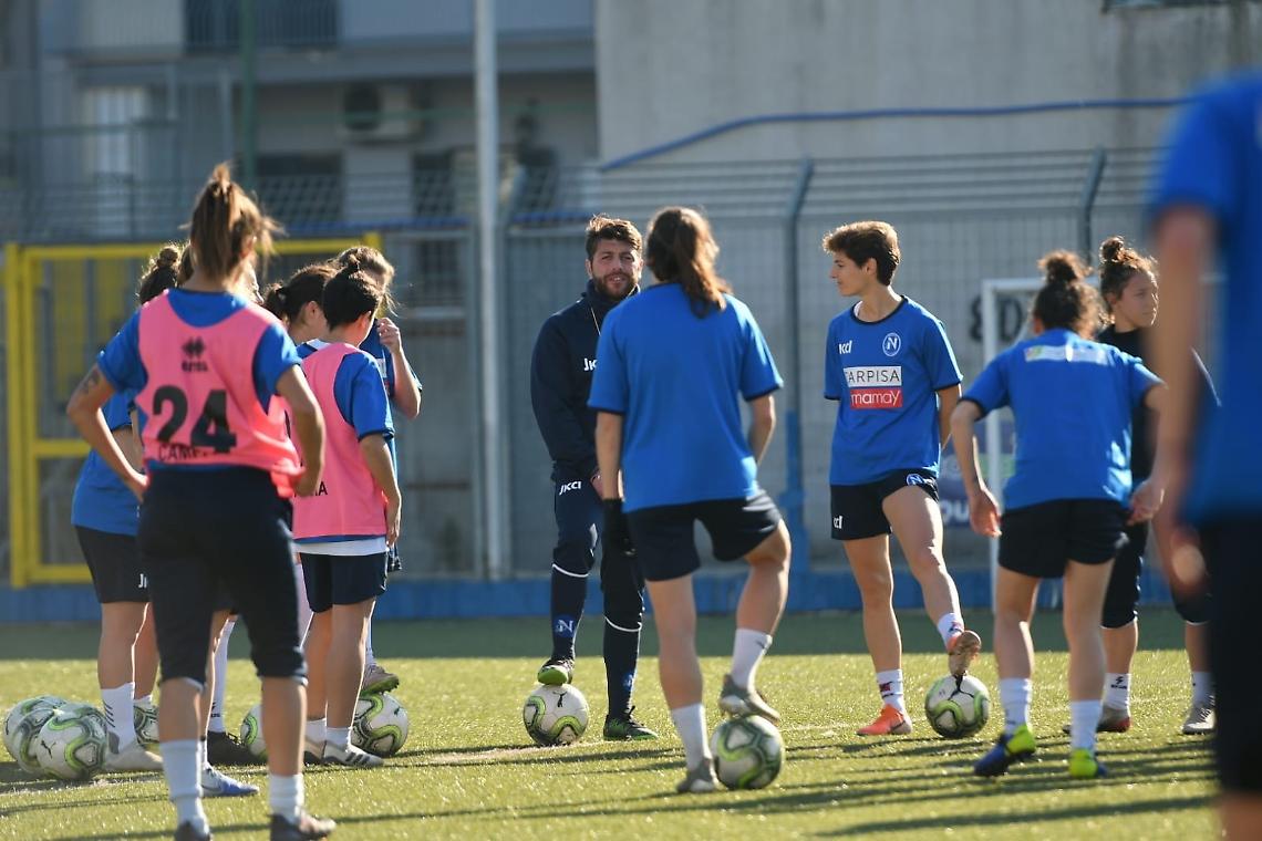 Napoli Femminile, Marino: «Continuiamo così»