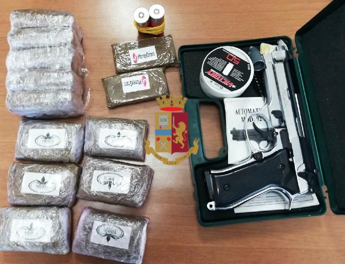 Droga nell'area flegrea, un arresto