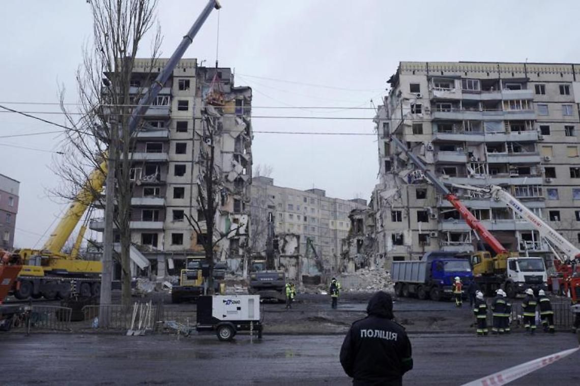 Ucraina, attacco Dnipro: 25 persone ancora disperse