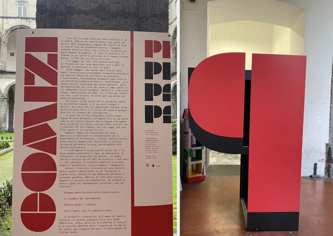 Napoli, la Federico II celebra Pasolini con una installazione sonora