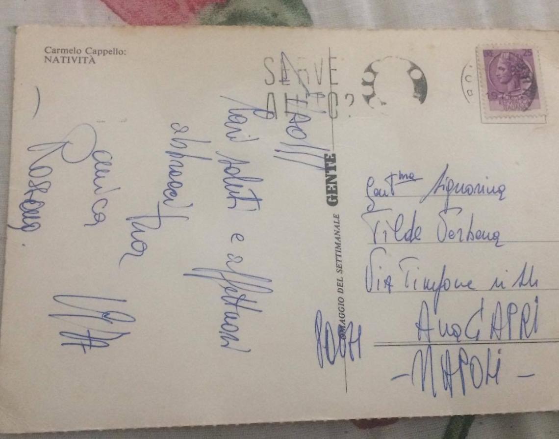 Da Roma a Capri: la cartolina ci mette 43 anni