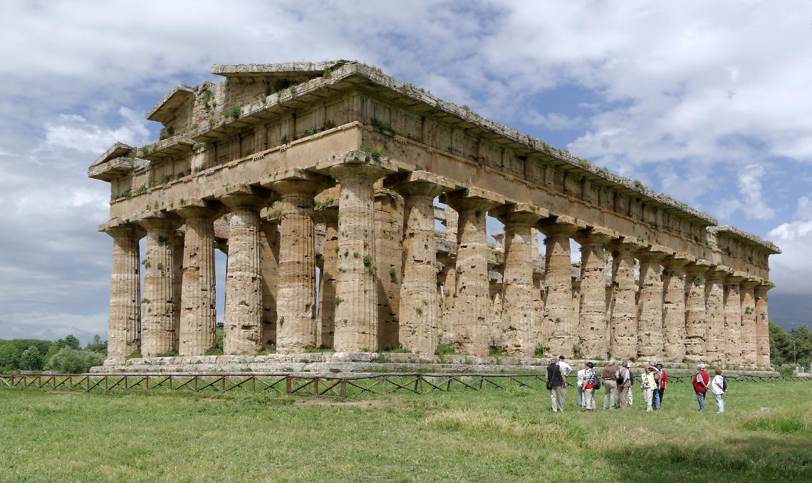 Paestum, monitoraggio sismico del Tempio di Nettuno: i dati online