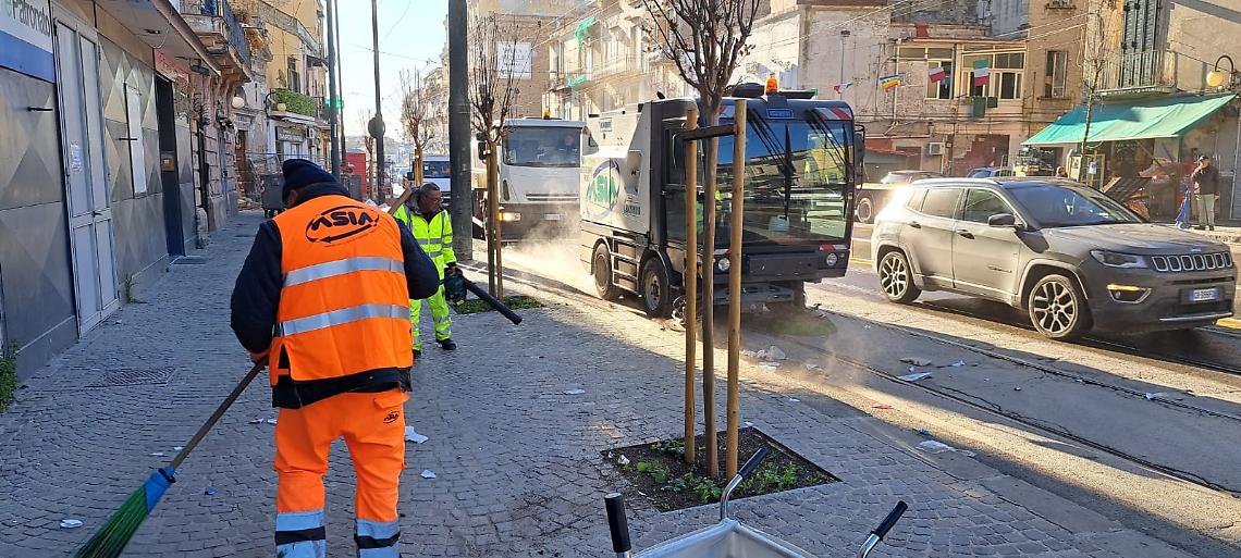 Napoli, proseguono le attività di “Quartiere Pulito"